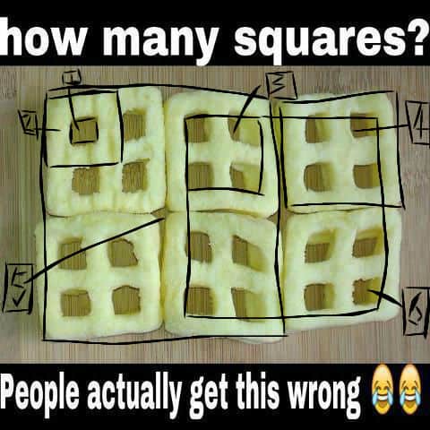 How Many Squares -Chinese Foods Recipe.com