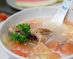 watermelon and sparerib soup