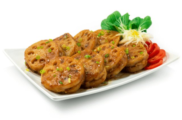 Lotus Root Stuffed with Pork