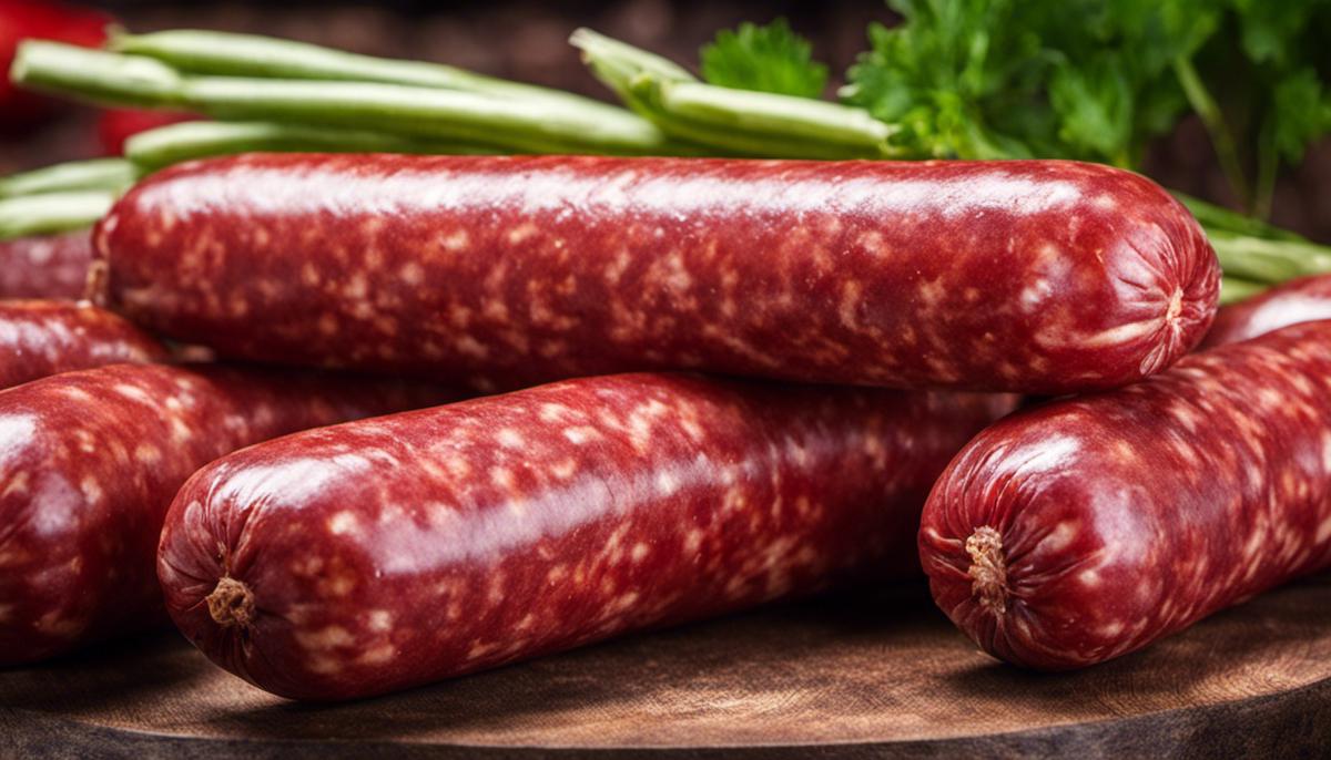 Image of Chinese sausages